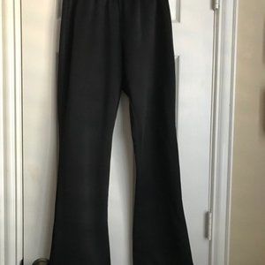 Varsity Cheer - Black Fleece-Lined Warm-Up Pants (size M)